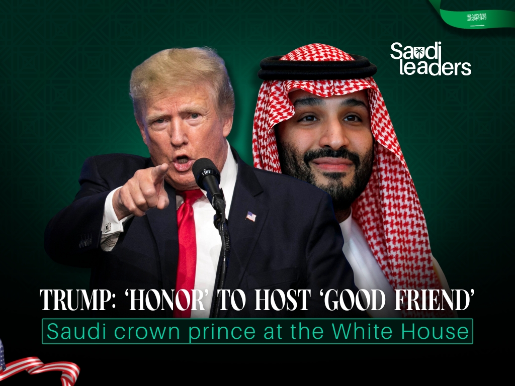 Trump: ‘Honor’ to host ‘good friend’ Saudi crown prince at the White House